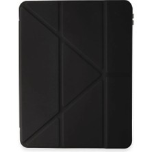 Ergün Collection Pad Se Kılıf Kalemlikli Mars Tablet Kılıfı - Siyah