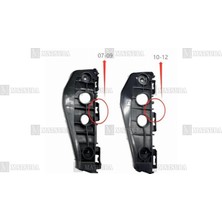 Universal Toyota Corolla Sol Ön Tampon Braketi 2007-2012