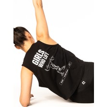 Harsfit Kadın Siyah Sporcu Atleti - Girls Who Lift