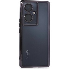 Ergün Collection Vivo V29 Lite Kılıf Lensli - Mor