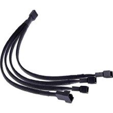 Depo Store Fan Çoğaltıcı Kablo 4 Lü Fan Çoğaltıcı Fan Çoklayıcı 4 Port