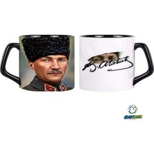 Ghostbastır Design Atatürk Kupa Bardak | Tek Adet 0621