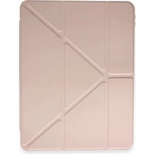 Ergün Collection Pad 6 Kılıf Kalemlikli Mars Tablet Kılıfı - Rose Gold