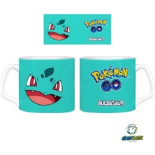 Ghostbastır Design Pokemon Bulbasaur Kupa Bardak | Tek Adet 0680