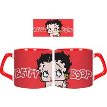 Ghostbastır Design Betty Boop Kupa Bardak | Tek Adet 062