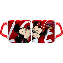 Ghostbastır Design Mickey ve Minnie Kupa Bardak | Tek Adet 0324