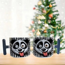 Ghostbastır Design Panda Kupa Bardak | Tek Adet 0355
