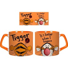 Ghostbastır Design Tigger Kupa Bardak | Tek Adet 0512