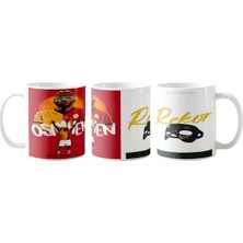 Ghostbastır Design Galatasaray Osimhen Kupa Bardak | Tek Adet K037