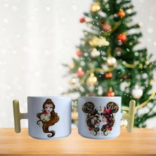 Ghostbastır Design Güzel ve Çirkin Kupa Bardak | Tek Adet 0195