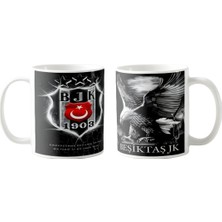 Ghostbastır Design Beşiktaş Kupa Bardak | Tek Adet K068