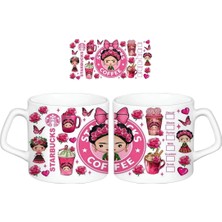 Ghostbastır Design Frida Kahlo Kupa Bardak | Tek Adet 0155