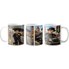 Ghostbastır Design Charles Chaplin Kupa Bardak | Tek Adet K018