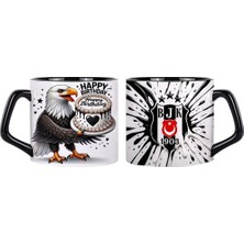Ghostbastır Design Beşiktaş Doğum Günü Kupa Bardak | Tek Adet 0252