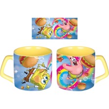 Ghostbastır Design Sünger Bob Kupa Bardak | Tek Adet 0462