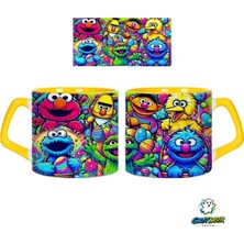 Ghostbastır Design Susam Sokağı Kupa Bardak | Tek Adet 0705