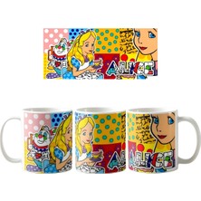 Ghostbastır Design Alice Kupa Bardak | Tek Adet K001