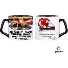 Ghostbastır Design Atatürk Kupa Bardak | Tek Adet 0624
