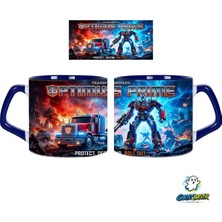 Ghostbastır Design Transformers Optimus Prime Kupa Bardak | Tek Adet 0737