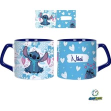 Ghostbastır Design Kişiye Özel Stitch Kupa Bardak | Tek Adet 0580