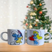 Ghostbastır Design Şirinler Kupa Bardak | Tek Adet 0483
