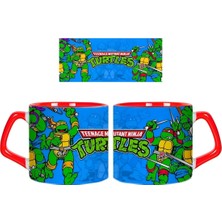 Ghostbastır Design Ninja Kaplumbağalar Kupa Bardak | Tek Adet 0339