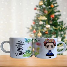 Ghostbastır Design Frida Kahlo Kupa Bardak | Tek Adet 0157