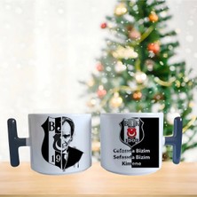 Ghostbastır Design Beşiktaş Atatürk Kupa Bardak | Tek Adet 0250