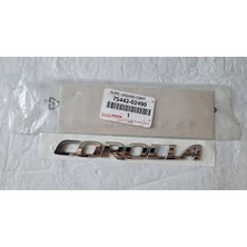 Universal Toyota Corolla Bagaj Kapak Corolla Amblem 2019-2025