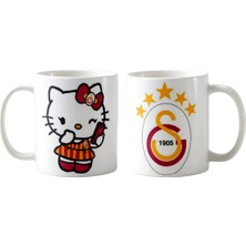 Ghostbastır Design Galatasaray Hello Kitty Kupa Bardak | Tek Adet K048