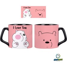 Ghostbastır Design Ice Bear Kupa Bardak | Tek Adet 0577