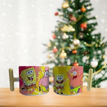 Ghostbastır Design Sünger Bob Kupa Bardak | Tek Adet 0460