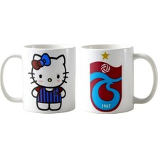 Ghostbastır Design Trabzonspor Hello Kitty Kupa Bardak | Tek Adet K014