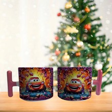 Ghostbastır Design Arabalar Şimşek Mcqueen Kupa Bardak | Tek Adet 029