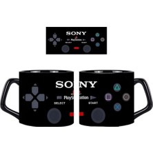 Ghostbastır Design Sony Playstation Oyun Kolu Kupa Bardak | Tek Adet 0445