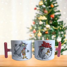 Ghostbastır Design Tom ve Jerry Kupa Bardak | Tek Adet 0517