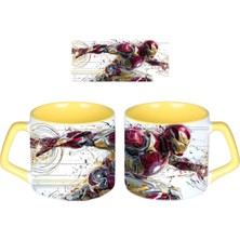 Ghostbastır Design Ironman Kupa Bardak | Tek Adet 0224