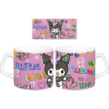 Ghostbastır Design Kuromi Kupa Bardak | Tek Adet 0288