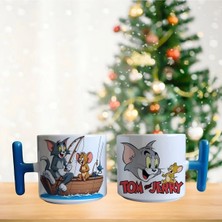 Ghostbastır Design Tom ve Jerry Kupa Bardak | Tek Adet 0516