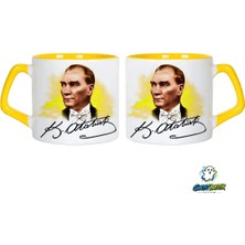 Ghostbastır Design Atatürk Kupa Bardak | Tek Adet 0625