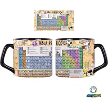 Ghostbastır Design Snoopy Periyodik Tablo Kupa Bardak | Tek Adet 0597