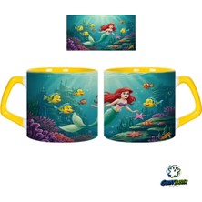 Ghostbastır Design Prenses Ariel Kupa Bardak | Tek Adet 0590