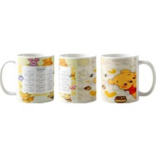 Ghostbastır Design Winnie The Pooh Takvim Kupa Bardak | Tek Adet K0137