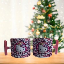 Ghostbastır Design Hello Kitty Kupa Bardak | Tek Adet 0216