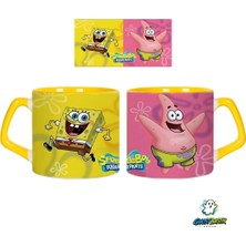 Ghostbastır Design Sünger Bob Kupa Bardak | Tek Adet 0711