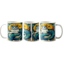 Ghostbastır Design Balık Burcu Kupa Bardak | Tek Adet K008