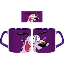 Ghostbastır Design Korkak Köpek Courage Kupa Bardak | Tek Adet 0280