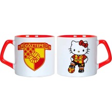 Ghostbastır Design Göztepe Spor Hello Kitty Kupa Bardak | Tek Adet 0175
