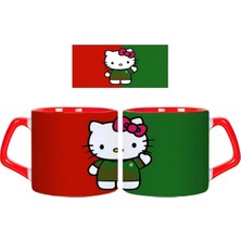 Ghostbastır Design Amedspor Hello Kitty Kupa Bardak | Tek Adet 013