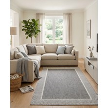 Çerkez Halı Lüx Siena Collection Jüt Sisal Bordürlü Hasır Halı-Kilim 103